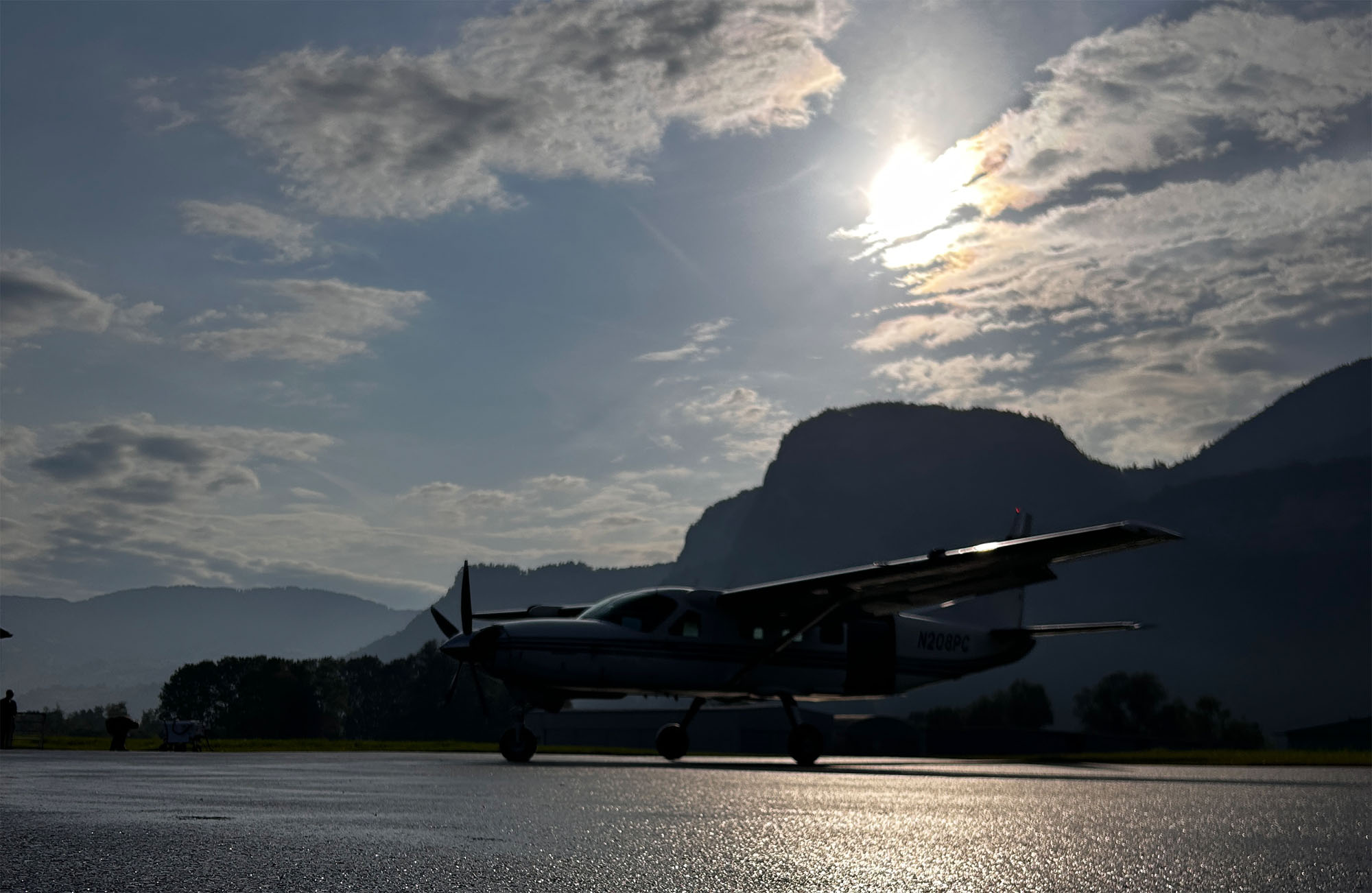 Tag 2: beginnt mit Regen